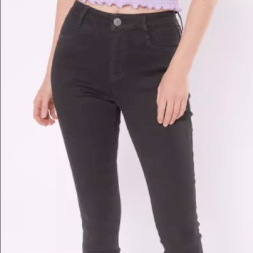 Black high waisted jeans💫🔥✨